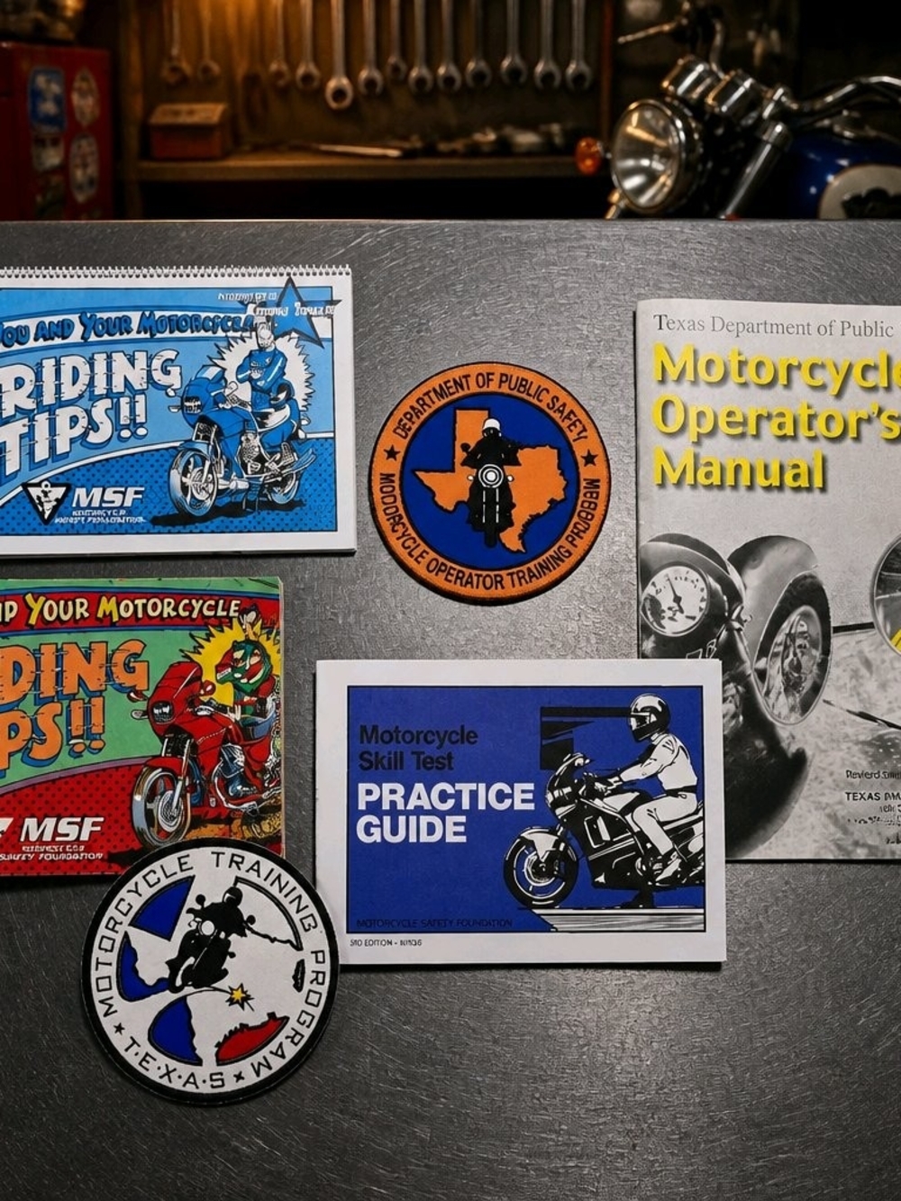 Motorcycle Skill Test Practice Guides Riding Tips